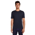 Icebreaker Bielizna T-shirt 200 Oasis SS Crewe dopasowane (wełna merino) granatowy Mężczyźni